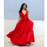 Shriya Pilgaonkar Instagram - 🍓 Stylist @shreejarajgopal Hair @darshana.mule Makeup - yours truly Photos by @_aniketbhunia_ Wearing @therealblife Jewellery @kassajewels #Red #ootd #Stylefile