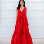 Shriya Pilgaonkar Instagram - Just looking like a …🤭💃🏻 Stylist @shreejarajgopal Hair @darshana.mule Makeup - moi Photos by @_aniketbhunia_ Wearing @therealblife Jewellery @kassajewels #Ladyinred