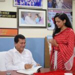 Shriya Pilgaonkar Instagram – Always a student at heart. I am so inspired by the remarkable life story & philanthropic work done by @dr.achyutasamanta who has truly been a beacon of hope and empowered thousands of children. I urge you to read about him. 

I had the opportunity to spend time at The Kalinga Institute of Social Sciences (KISS) @kissfoundation in Bhubaneshwar which is the largest tribal residential school in the world, providing free education, accommodation, and holistic development to underprivileged tribal children started by Dr Samant. It empowers students through quality education and nurtures their talents, aiming to break the cycle of poverty and promote social inclusion. Some of the best players competing in different sports are from this institute and I was amazed to see the remarkable facilities available to them for their over all growth . 

Dr Samanta’s story is a testament to human courage & determination to bring about change . Growing up in extreme poverty , he changed the course of his life and went on to build several educational institutes . 

I had the opportunity to interact with the students and also got a sense of their education program especially for indigenous students which is so well structured without alienating them from their own culture . 

My parents were here early this year and ever since they told me about their experience , I couldn’t wait to know more . Thank you so much to the team , faculty and Samanta Sir. I look forward to visiting very soon . I truly believe the power education has especially for young girls to break the cycles of their families and this has left me truly inspired to contribute in whatever way I best can🙏🏼♥️ KISS – Kalinga Institute of Social Sciences