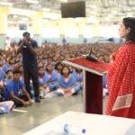 Shriya Pilgaonkar Instagram – Always a student at heart. I am so inspired by the remarkable life story & philanthropic work done by @dr.achyutasamanta who has truly been a beacon of hope and empowered thousands of children. I urge you to read about him. 

I had the opportunity to spend time at The Kalinga Institute of Social Sciences (KISS) @kissfoundation in Bhubaneshwar which is the largest tribal residential school in the world, providing free education, accommodation, and holistic development to underprivileged tribal children started by Dr Samant. It empowers students through quality education and nurtures their talents, aiming to break the cycle of poverty and promote social inclusion. Some of the best players competing in different sports are from this institute and I was amazed to see the remarkable facilities available to them for their over all growth . 

Dr Samanta’s story is a testament to human courage & determination to bring about change . Growing up in extreme poverty , he changed the course of his life and went on to build several educational institutes . 

I had the opportunity to interact with the students and also got a sense of their education program especially for indigenous students which is so well structured without alienating them from their own culture . 

My parents were here early this year and ever since they told me about their experience , I couldn’t wait to know more . Thank you so much to the team , faculty and Samanta Sir. I look forward to visiting very soon . I truly believe the power education has especially for young girls to break the cycles of their families and this has left me truly inspired to contribute in whatever way I best can🙏🏼♥️ KISS – Kalinga Institute of Social Sciences