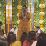 Shriya Pilgaonkar Instagram – I’m still in trance after this divine evening 🧡A full house of legends performing for Bappa 🙌🏼🙏🏼Thank you for being such gracious hosts @shankar.mahadevan @sangeeta.mahadevan @shivammahadevan @siddharth.mahadevan