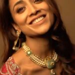 Shriya Saran Instagram - Wearing @jayantireddylabel for unstoppable with the amazing Balaya garu You are amazing beyond words sir Thank you @media9manoj Make up @makeupbymahendra7