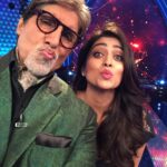Shriya Saran Instagram - Happy birthday to my inspiration . May you always make happy memories and spend love . Thank you for being you , Happy birthday @amitabhbachchan You are every body’s favourite .