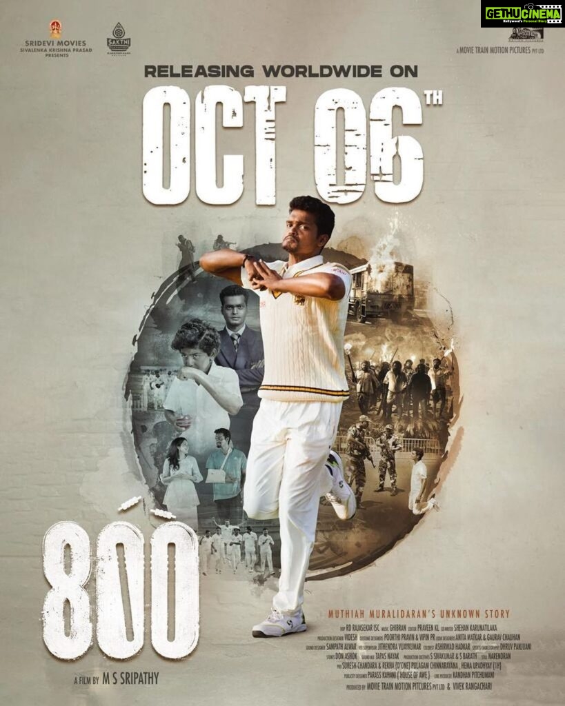Shriya Saran Instagram - Saw this incredible movie yesterday @murali_800 800 800 is based on the life and career of cricketer Muttiah Muralitharan, the highest wicket-taker in the history of cricket. Truly inspiring . Amazingly performed . @madhurmittal