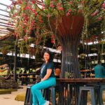 Shriya Sharma Instagram - Blooming like a bougainvillea – vibrant, resilient, and adding a splash of color to life’s garden. 🌺✨ #BougainvilleaBeauty