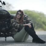 Shriya Tiwari Instagram - There is nothing stronger than a woman who has rebuilt herself. 💫 . . . . . . . . . . . . . . . . . . . . #outdoor #photography #outdoorphotography #bike #jawa #explore #motivation #motivationalquotes #positivethoughts #positivequotes #bikelovers #actor #model #postoftheday #weekend #sunday #viral #shriyatiwari #bollywood #tollywood