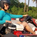 Shriya Tiwari Instagram - Shooting perks. Go-karting for the first time and it was an amazing experience @asquaregokarting 🤩🤩 #reels #reelkarofeelkaro #reelitfeelit #gokarting #experience #adventure #shooting #anactor #model #indian #instadaily #trending #explore ASquare Gokarting