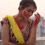 Shriya Tiwari Instagram - Bura na maano holi hai!! Click by @jashpatel381 . . . . . . . . . . . . . . . . . . . . . . . #postoftheday #holi #holifestival #gulaal #colours #happy #festive #happyholi #instagood #instagram #instalike #instadaily #modeling #photoshoot #aesthetic #portraitphotography #splash #viralpost #viral #edits #shriyatiwari #inlovewithme #longwaytogostill