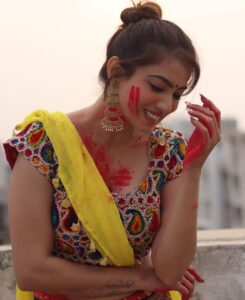 Shriya Tiwari Instagram - Bura na maano holi hai!! 
Click by @jashpatel381 
.
.
.
.
.
.
.
.
.
.
.
.
.
.
.
.
.
.
.
.
.
.
.
#postoftheday #holi #holifestival #gulaal #colours #happy #festive #happyholi #instagood #instagram #instalike #instadaily #modeling #photoshoot #aesthetic #portraitphotography #splash #viralpost #viral #edits #shriyatiwari #inlovewithme #longwaytogostill