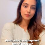 Shriya Tiwari Instagram - So jao sab ab! #reelsinstagram #reels #trendingreels #trending #explorepage #explore #viral #funny #comedy #relatable #viralvideos #shriyatiwari #instagood #goodnight