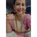 Shruthi Prakash Instagram - Always the girl who has your back ♥️🧸 @zaras_brides @zarasayedofficial @zarasinternationalacademy @lotus_silver_jewellery @samyatadesignerstudio #shrutiprakash #réel #trendingreels #southindian #pretty #goofy #love