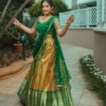 Shruthi Prakash Instagram - Varamahalakshmi Habba Da Shubashayagallu Yellarigu 🤗♥️ Happy Varamahalakshmi♥️ May you treat every girl the way you treat Mahalaxmi 🥺♥️