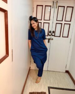 Shruthi Prakash Instagram - Minding mine 🧸♥️

Wearing this super comfy coord from @iamsaltpetre 🌻

#shrutiprakash #shootingdiairies #vanity #justme #shoot #newproject #hindi #focus #grateful