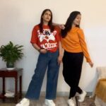 Shruthi Prakash Instagram – Caught the vibe right with my babe @shrutiprakash 🧡
.
Loved the choreography @nandanibatta 
.
#reels #reelsinstagram #dance #dancereels #dancevideo #trending #explore #reelitfeelit #vibes #hiphop #trendingreels Mumbai, Maharashtra