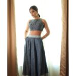 Shruthi Prakash Instagram - You do you♥️ Wearing @shlokasudhakarofficial Jewellery @suki.jewellery Mua @glamup_by_gunashree Hair @nainnika_ Styled by @priyavajani Pc @wime_studios #shrutiprakash #pose #gratitude #blessed #you #indowestern #shoot