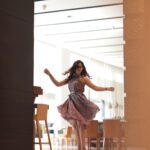 Shruthi Prakash Instagram - Sometimes all you have to do is believe 👼 Wearing @salvagedofficial Pc @framesbyadarsh Mua @nikhila_artistry #shrutiprakash #alwaysonhertoes #dancebaby #twirl #belief #miracles #grace Fairfield by Marriott Belagavi