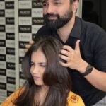 Shruthi Prakash Instagram - Let your hair do the talking ♥️ Thank youuuu @placidbraganza 🌟 #shrutiprakash #color #glossyhair #yay #happyhair @officialjoshapp @joshapp.kannada