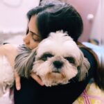 Shruthi Prakash Instagram - Happiest birthday Casperrrrr♥️ May you get all the chew sticks and massages in the world Casper darling 😂👼 @casperlovesginger #shrutiprakash #casper #dog #cute #reel #birthdayboy