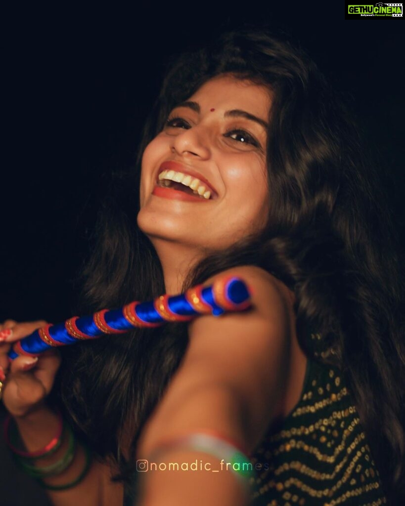 Shruthi Rajanikanth Instagram - Getting ready for dandiya vibes 🔥✨ 📸 @nomadic_frames Ambalapuzha