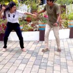 Shruthi Rajanikanth Instagram - Just catching the beats 🔥🔥 @_problematic_kiddo_