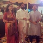 Shruti Marathe Instagram - Was honoured to be invited by the honourable Chief Minister of Maharashtra, at his residence for Ganpati Darshan. Appreciate his Warmth and Humility 🙏🏻. #ganpatibappamorya #jaihind #jaimaharashtra