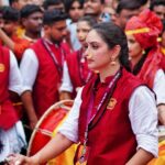 Shruti Marathe Instagram - @shrumarathe is Personification of Beauty . . . #ganpatibappamorya #ganpati #ganpativisarjan #shrutimarathe #shruti #beautiful #marathitradition #marathi #festival #dholtasha . . @archives.of.pune @trending.pune @puneriguide @whatshotpune @punetimes @pune_ig @beingpunekarofficial @maharashtra._.photoshoot @photographers.of.maharashtra @pune.clickers @things2doinpune_ Ganpati Visarjan At Laxmi Road Pune