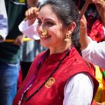 Shruti Marathe Instagram - Kalawant @shrumarathe ♥️ #actress #celebrity #ganpatibappamorya #pune #instagram Laxmi Road