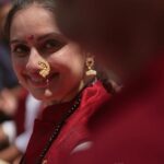 Shruti Marathe Instagram - ~ कलावंत ~ @shrumarathe #shrutimarathe #Punekar #pune #bharat #kalavantdholtashapathak #2023 आपलं पुणे
