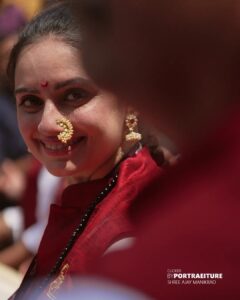 Shruti Marathe Instagram - ~ कलावंत ~ @shrumarathe #shrutimarathe #Punekar #pune #bharat #kalavantdholtashapathak #2023 आपलं पुणे