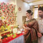 Shruti Marathe Instagram - गणपती बाप्पा मोरया 🌼 🌸