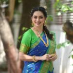 Shruti Marathe Instagram - ❤️❤️ #मीमराठी #महाराष्ट्र #पैठणी 📷 @saneshashank MUA @shiulibiswas_artistry @pooja_vishwakarma_23 Saree by @thesilkerabypratibhapawar @amolpawar2438 @shubhangi_mohdure