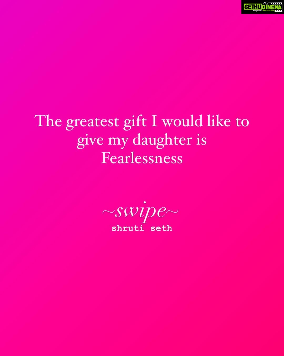 Shruti Seth Instagram - My parenting goals The hardest part of being a parent is never knowing if you’re doing the right thing at a particular point in time. Other than the most obvious parenting for me is largely a ‘learning on the job’ type of situation. I try my best to be mindful about not repeating the mistakes that perhaps my parents made while raising me. And yet a lot of my parenting does come from them. Over the years, I have tried to have an honest look inwards and gain knowledge about how best to behave around one’s children. Despite my best efforts, I have been harsh and mean at times, lost my patience often, gotten angry, even raised my voice sometimes and have felt terrible about it afterwards and sometimes even while I’m spiralling. 🤦♀️ In such situations instead of badgering myself for my failings, I have been patient and kind because I want my daughter to see and emulate that. I hope that will teach her something about human failings, forgiveness and equip her to deal with conflict better . I have always made it a point to acknowledge my behaviour and apologise to my daughter if I have hurt her feelings. As for myself I have sat quietly and listened to my husband point out my weak moments as a mother without getting defensive and combative and I continue to seek guidance from him and other fellow parents, whenever I feel lost, which is more often than not. I know that even with the best intentions, I will cause some sort of damage, as is the fate of all parenting. It can only be good enough and nothing more. In the end I hope that my daughter knows that it is my love for her that has been my greatest impetus to improve myself as a person and if I can change even a small thing about myself, then that’ll be the greatest testament of my love for her. And I hope she can forgive me for the times I was a shitty mom.🙈 What’s your parenting journey like? #parenting #emotionalintelligence #eiwithshruti #selfawareness #shruphotodiary