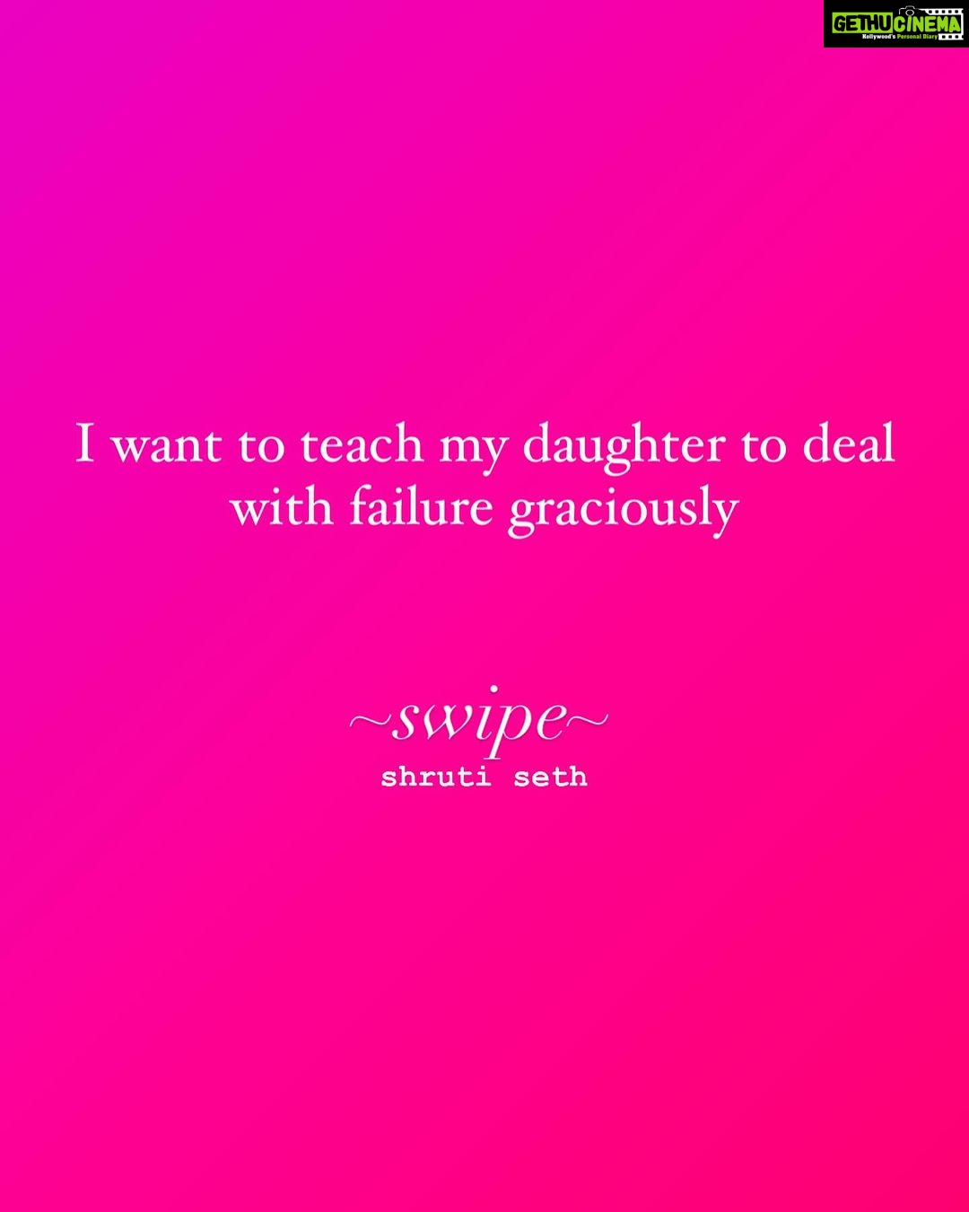 Shruti Seth Instagram - My parenting goals The hardest part of being a parent is never knowing if you’re doing the right thing at a particular point in time. Other than the most obvious parenting for me is largely a ‘learning on the job’ type of situation. I try my best to be mindful about not repeating the mistakes that perhaps my parents made while raising me. And yet a lot of my parenting does come from them. Over the years, I have tried to have an honest look inwards and gain knowledge about how best to behave around one’s children. Despite my best efforts, I have been harsh and mean at times, lost my patience often, gotten angry, even raised my voice sometimes and have felt terrible about it afterwards and sometimes even while I’m spiralling. 🤦♀️ In such situations instead of badgering myself for my failings, I have been patient and kind because I want my daughter to see and emulate that. I hope that will teach her something about human failings, forgiveness and equip her to deal with conflict better . I have always made it a point to acknowledge my behaviour and apologise to my daughter if I have hurt her feelings. As for myself I have sat quietly and listened to my husband point out my weak moments as a mother without getting defensive and combative and I continue to seek guidance from him and other fellow parents, whenever I feel lost, which is more often than not. I know that even with the best intentions, I will cause some sort of damage, as is the fate of all parenting. It can only be good enough and nothing more. In the end I hope that my daughter knows that it is my love for her that has been my greatest impetus to improve myself as a person and if I can change even a small thing about myself, then that’ll be the greatest testament of my love for her. And I hope she can forgive me for the times I was a shitty mom.🙈 What’s your parenting journey like? #parenting #emotionalintelligence #eiwithshruti #selfawareness #shruphotodiary