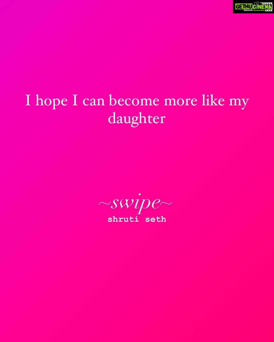 Shruti Seth Instagram - My parenting goals The hardest part of being a parent is never knowing if you’re doing the right thing at a particular point in time. Other than the most obvious parenting for me is largely a ‘learning on the job’ type of situation. I try my best to be mindful about not repeating the mistakes that perhaps my parents made while raising me. And yet a lot of my parenting does come from them. Over the years, I have tried to have an honest look inwards and gain knowledge about how best to behave around one’s children. Despite my best efforts, I have been harsh and mean at times, lost my patience often, gotten angry, even raised my voice sometimes and have felt terrible about it afterwards and sometimes even while I’m spiralling. 🤦♀️ In such situations instead of badgering myself for my failings, I have been patient and kind because I want my daughter to see and emulate that. I hope that will teach her something about human failings, forgiveness and equip her to deal with conflict better . I have always made it a point to acknowledge my behaviour and apologise to my daughter if I have hurt her feelings. As for myself I have sat quietly and listened to my husband point out my weak moments as a mother without getting defensive and combative and I continue to seek guidance from him and other fellow parents, whenever I feel lost, which is more often than not. I know that even with the best intentions, I will cause some sort of damage, as is the fate of all parenting. It can only be good enough and nothing more. In the end I hope that my daughter knows that it is my love for her that has been my greatest impetus to improve myself as a person and if I can change even a small thing about myself, then that’ll be the greatest testament of my love for her. And I hope she can forgive me for the times I was a shitty mom.🙈 What’s your parenting journey like? #parenting #emotionalintelligence #eiwithshruti #selfawareness #shruphotodiary