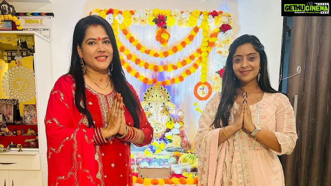 Shubhi Sharma Instagram - 🙏Ganpati Bappa Moriya. @item_queen_seemasingh