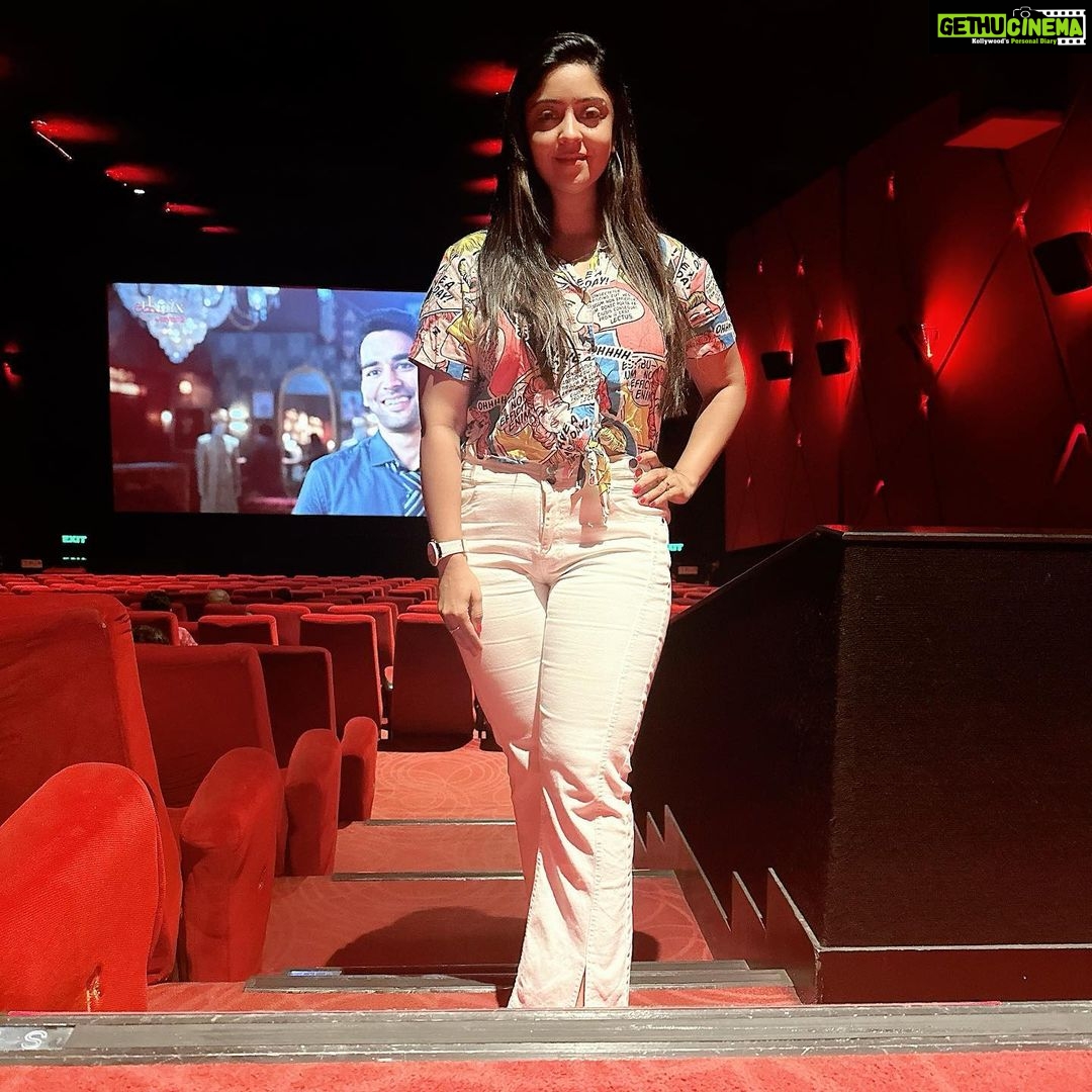 Shubhi Sharma Instagram - Caught a film after a long time with my sweetheart friend @jashnagnihotri ,what fun it was !