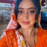Shubhi Sharma Instagram - Good evening friends #saree #indian #look