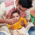 Shweta Bhattacharya Instagram – তুতাই এর অন্নপ্রাশন 😘😘
Love you tutai😍😍
#loveyou 
#littleprince 
#littleheart 
#us 
#family 
#familytime 
#instagram 
#instafashion 
#instawoman