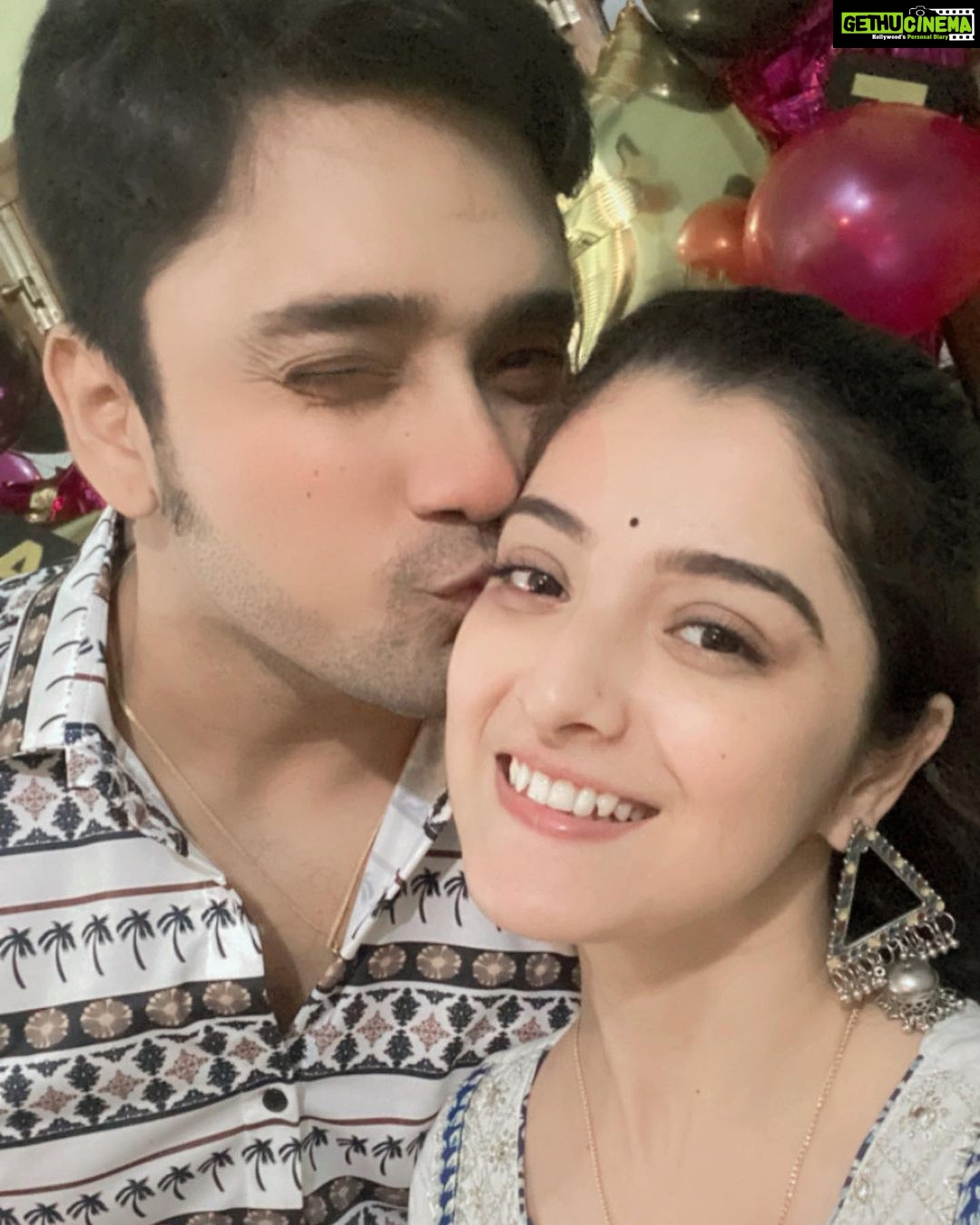 Shweta Bhattacharya Instagram - My love for you is taller than the Sky And wider than the galaxy❤️ HAPPY BIRTHDAY BABAI🎂🎂🍰🍰🍫🍫…Love you so much😍😘🥰