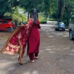 Shweta Menon Instagram - Stylist : @tharunya_vk Wardrobe: @fingerprinz_bridal_hub @prouda_couture MUA : @avinash_s_chetia Accessories: @kaya_online_