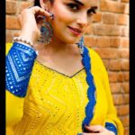 Shweta Menon Instagram - Stylist : @tharunya_vk Wardrobe: @thameha_designs MUA : @avinash_s_chetia Accessories: @lauradesigns.in