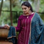 Shweta Menon Instagram - Stylist : @tharunya_vk Wardrobe: @silkyarns Accessories: @dira_collections_ MUA : @abilashchickumakeupartist Shots : @vysakhvyga_official Kochi, India