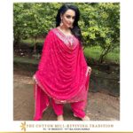 Shweta Menon Instagram - Gorgeous @shwetha_menon in our customized Punjabi outfit. Be the dazzling diva clad in this pink georgette stylish suit with exquisite designs and patterns. This lovely attire is looking extra beautiful with embelishment of embroidered, resham,sequence and zari work. Comes with matching layered bottom and dupatta with borders. For enquiries and customization, please contact The CottonMill-reviving tradition, Vytila, Ernakulam or @ 8943533117 #thecottonmillstory #thecottonmill #thecottonmillkochi #thecottonmilltredition #ukmalayali #malayalamfilimindustry #kerala #dq #malayalammovies #malayalamfilim #mallu #mammootty #keralagram #insta #mammukka #malayalamcinema #mammookka #prithviraj #lalettan #mohanlal #tovinothomas #artistsoninstagram #artist #shwethamenon #shwethamenonhot #malluactress #malayalamactress #malayalmfilim Kerala - Kochi