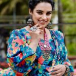 Shweta Menon Instagram - Stylist : @tharunya_vk Wardrobe: @la_sirene.designs Accessories: @seeruscollections Finger ring : @dira_collections_ MUA : @abilashchickumakeupartist Shots : @paper_plane_wedding