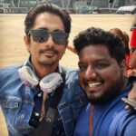 Siddharth Instagram - Let it be a minute or a hour , his energy and spirit makes us wow... unexpected , short , but a very sweet meet ... #jaffnawithchiththa