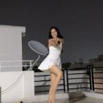 Simran Choudhary Instagram – I’ll always be the girl who finds a moment to dance in the rain 🌧️
#ImpromptuDanceParty 
.
.
.
#simranchoudhary #dancingintherain