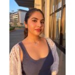 Simran Natekar Instagram - Golden hour✨ Necklace : @athea.in
