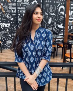 Simran Natekar Instagram - I Like Blue.