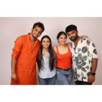 Simran Natekar Instagram - Us ❤️ @vissheshh we missed you #khaatimeethi #dreamteam #team #indianwebseries