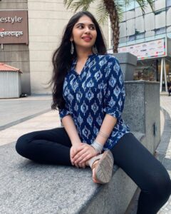 Simran Natekar Instagram - I Like Blue.